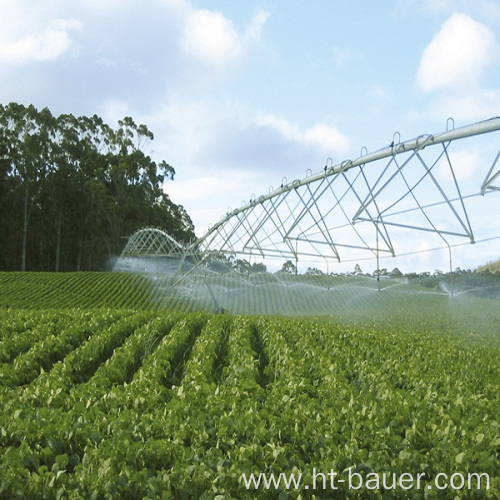 Wheel center pivot Irrigation system installation